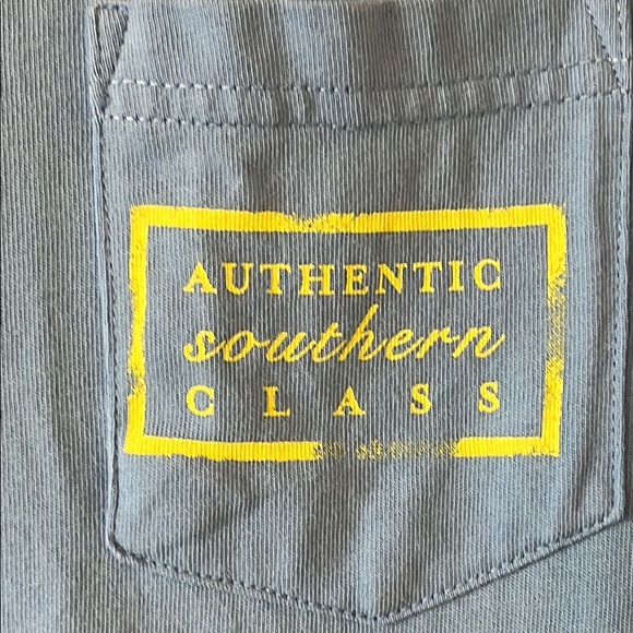 Authentic Southern Marsh Blue Long Sleeve Shirt - Picture 5 of 6